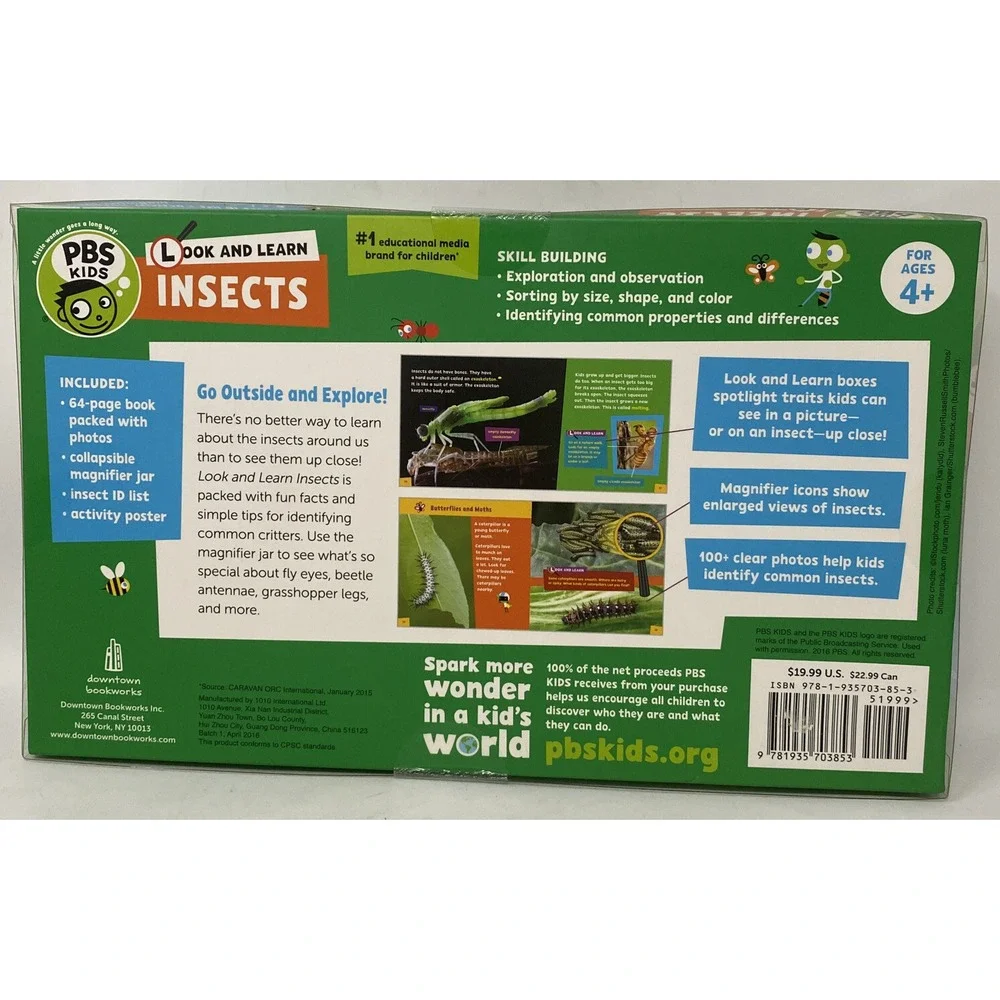 N/A insects look learn